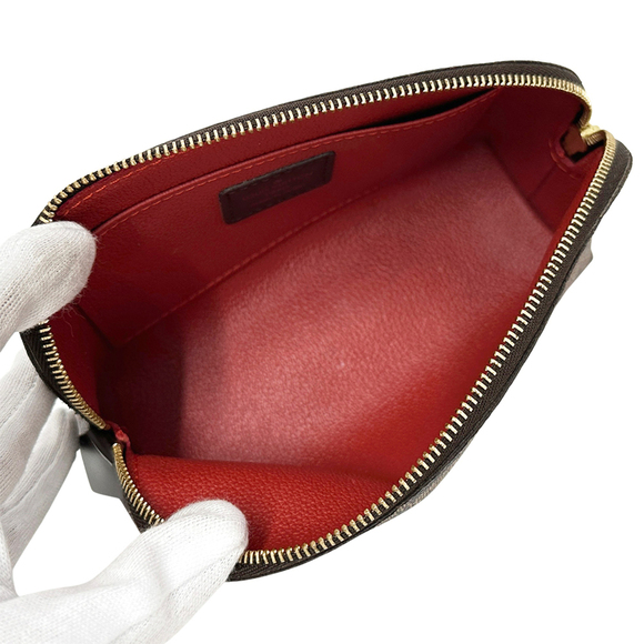 LOUIS VUITTON Brown Damier Pouch - Picture 5 of 12